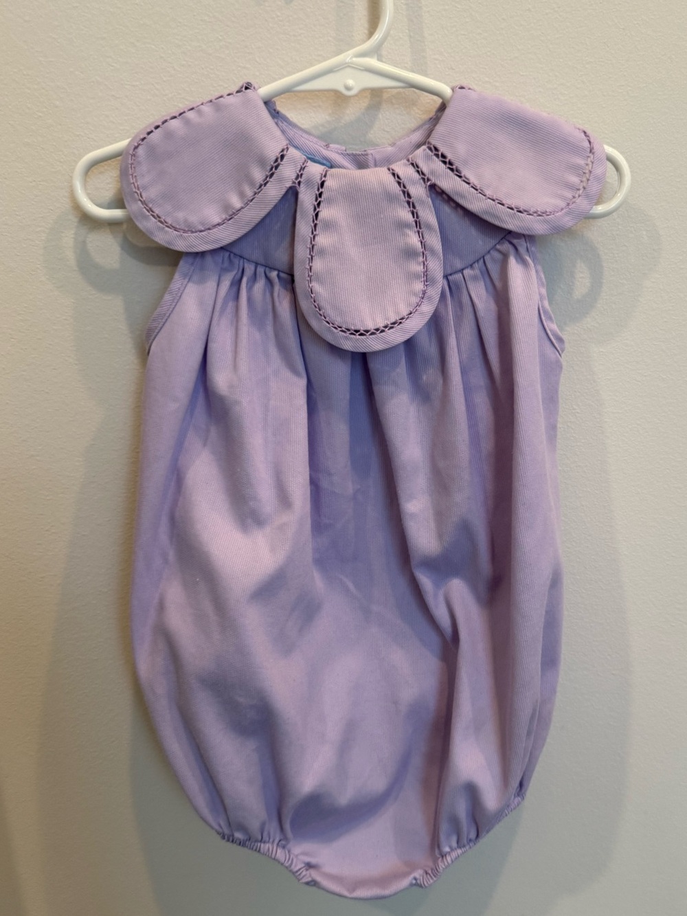 Everyday Heirloom Lavender Tulip Petal Collar Bubble 24M
